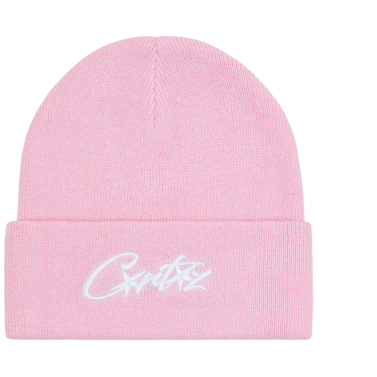 Corteiz Allstarz Folded Beanie Pink