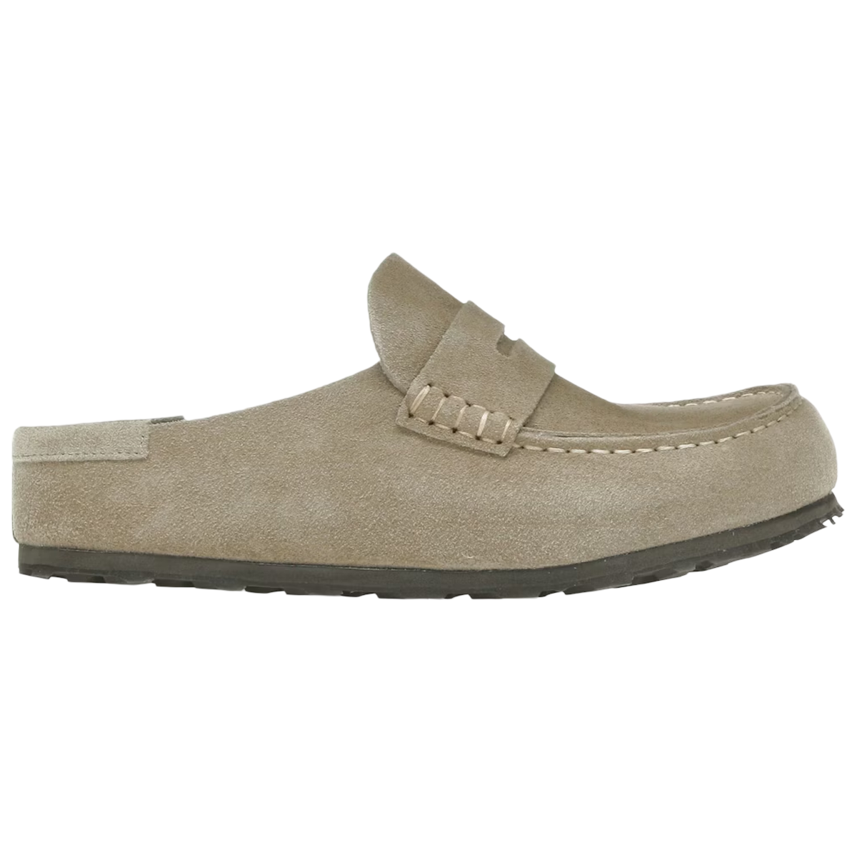 Birkenstock Naples Wrapped Suede Leather Taupe