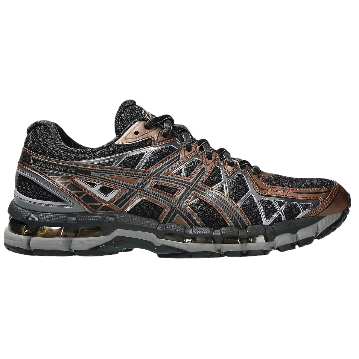 Asics Gel-Kayano 20 Black Reddish Brown