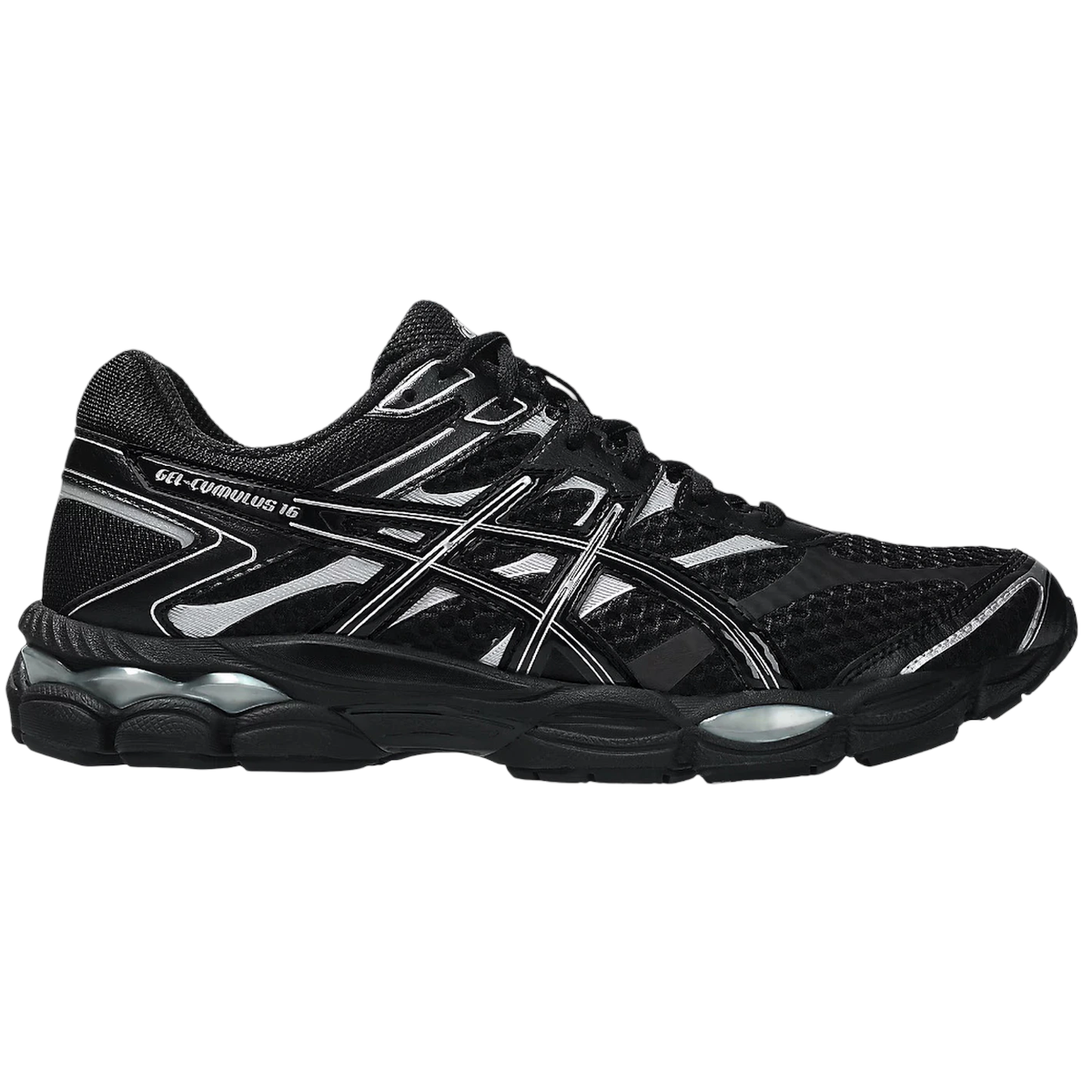 ASICS Gel-Cumulus 16 Black Pure Silver