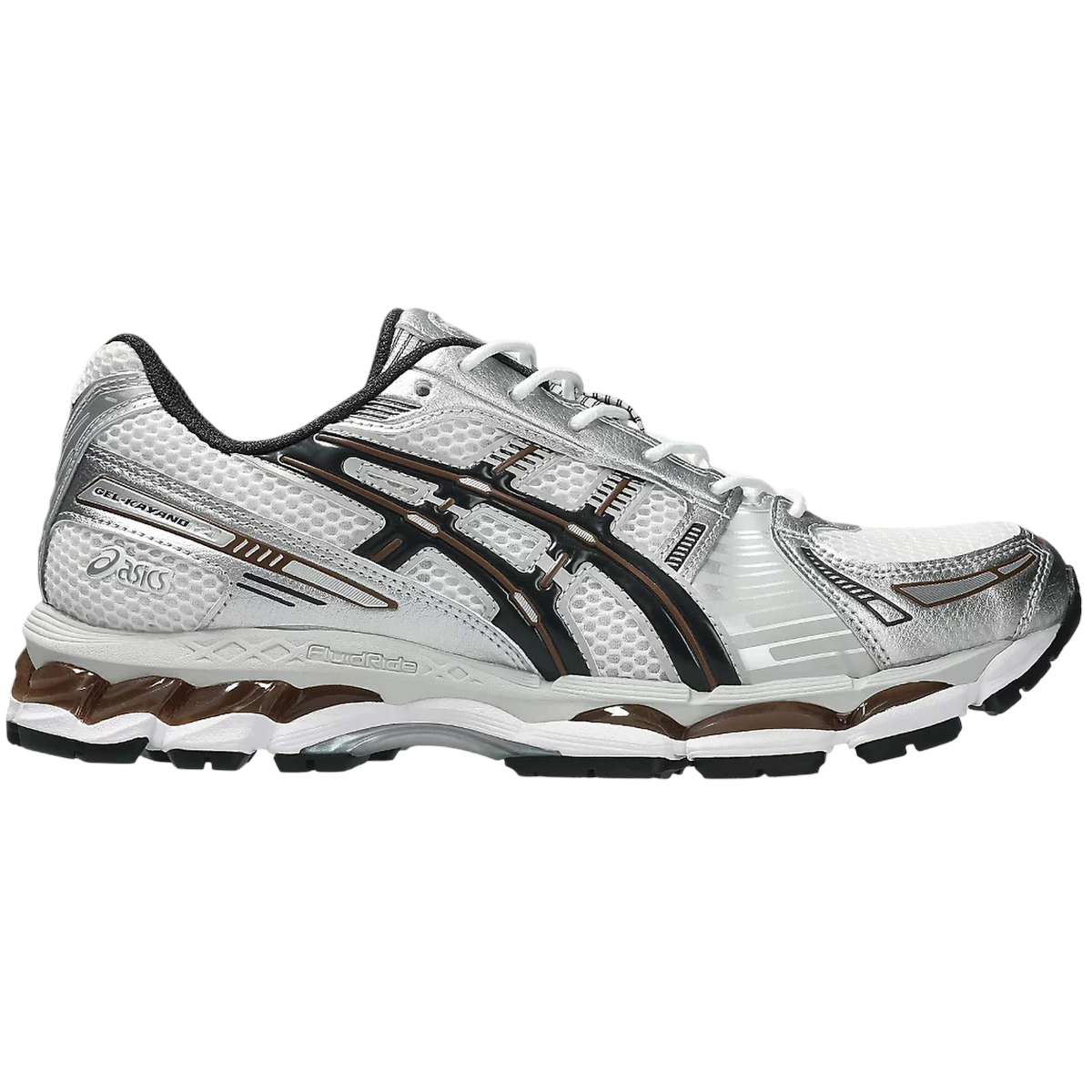 ASICS Gel-Kayano 12.1 White Graphite Grey Brown