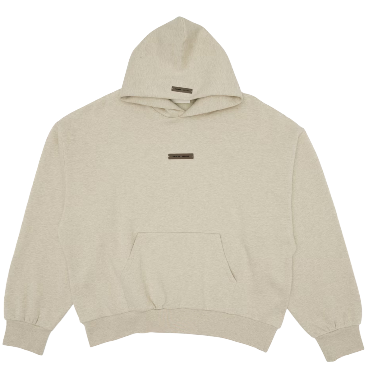 Fear of God Essentials Classic Fleece Hoodie Heather Stone