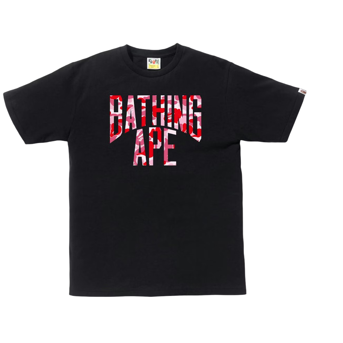BAPE ABC Camo NYC Logo Tee White Green
