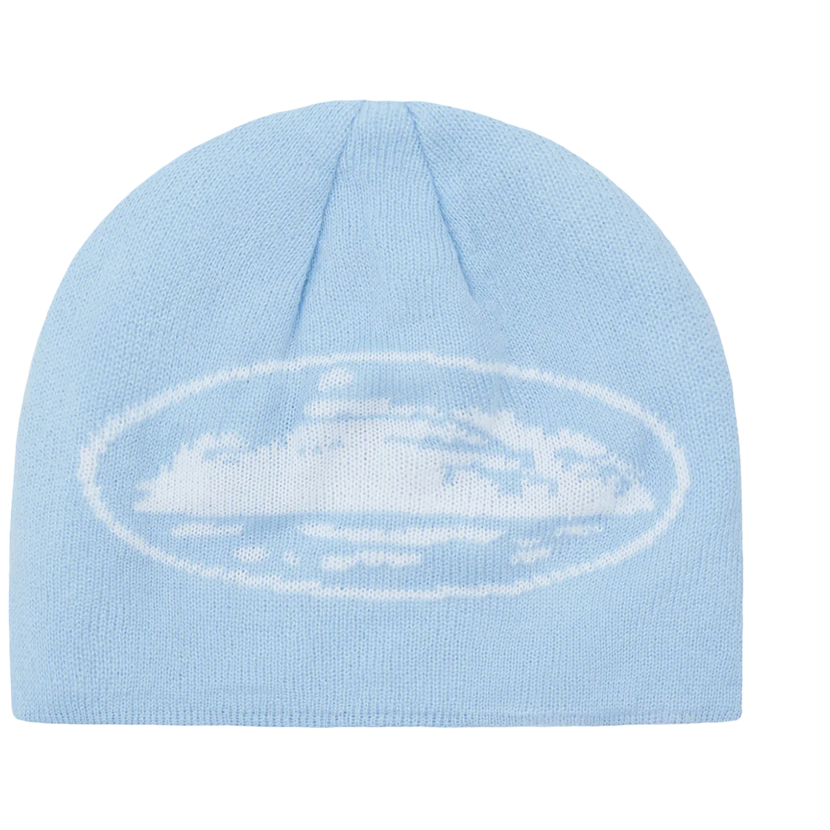 Corteiz Alcatraz Skully Baby Blue