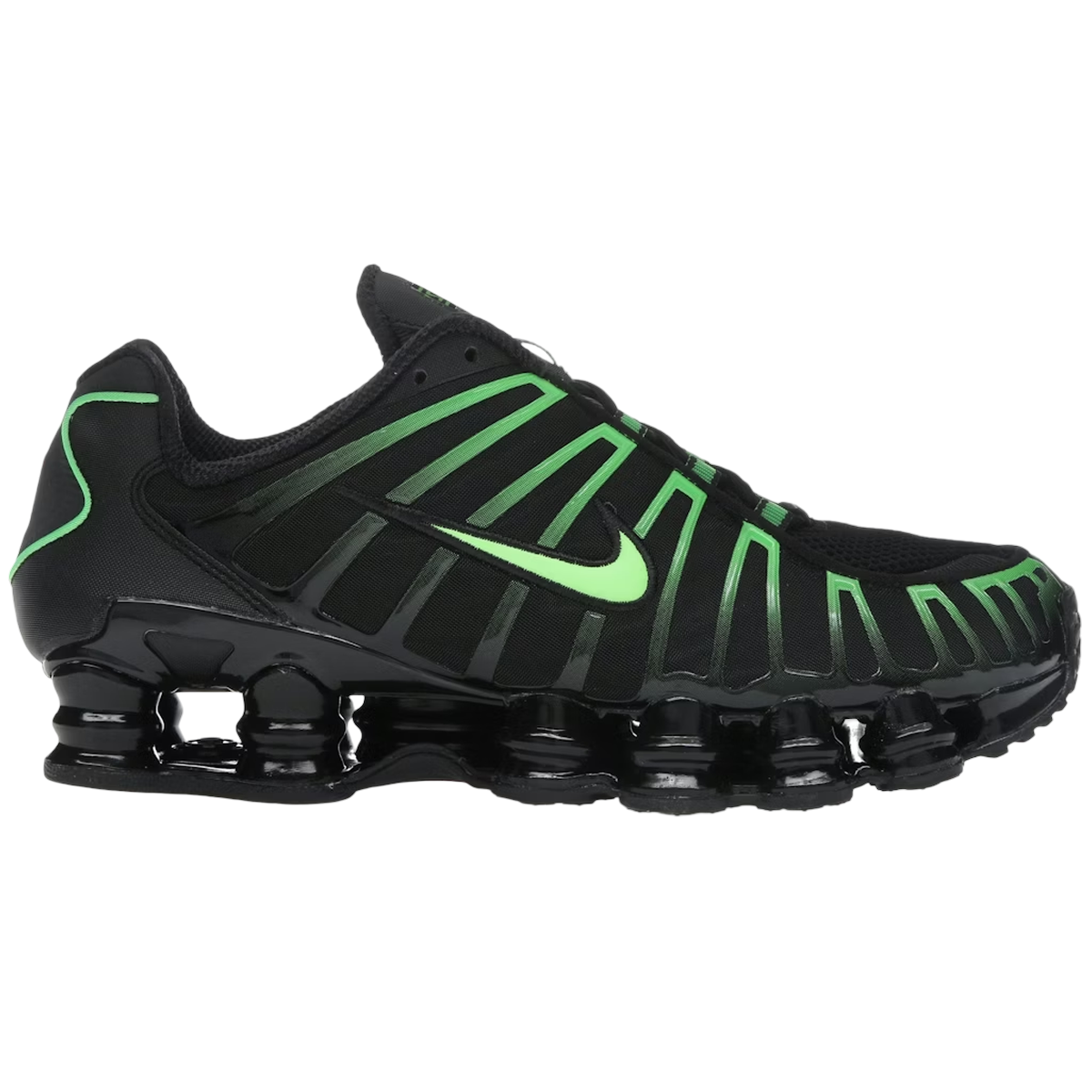Nike Shox TL Black Green Strike