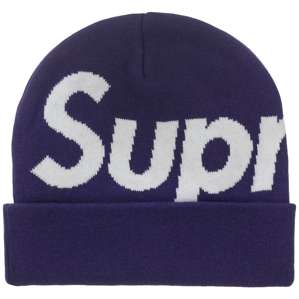 Supreme Big Logo Beanie FW25 Purple