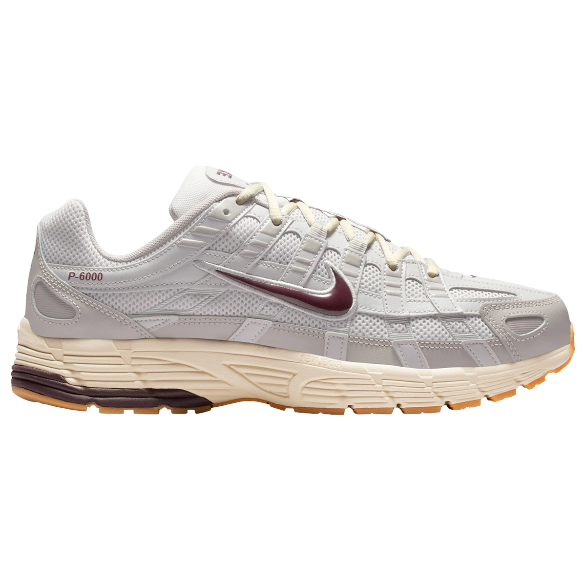 Nike P-6000 College Grey Burgundy Crush