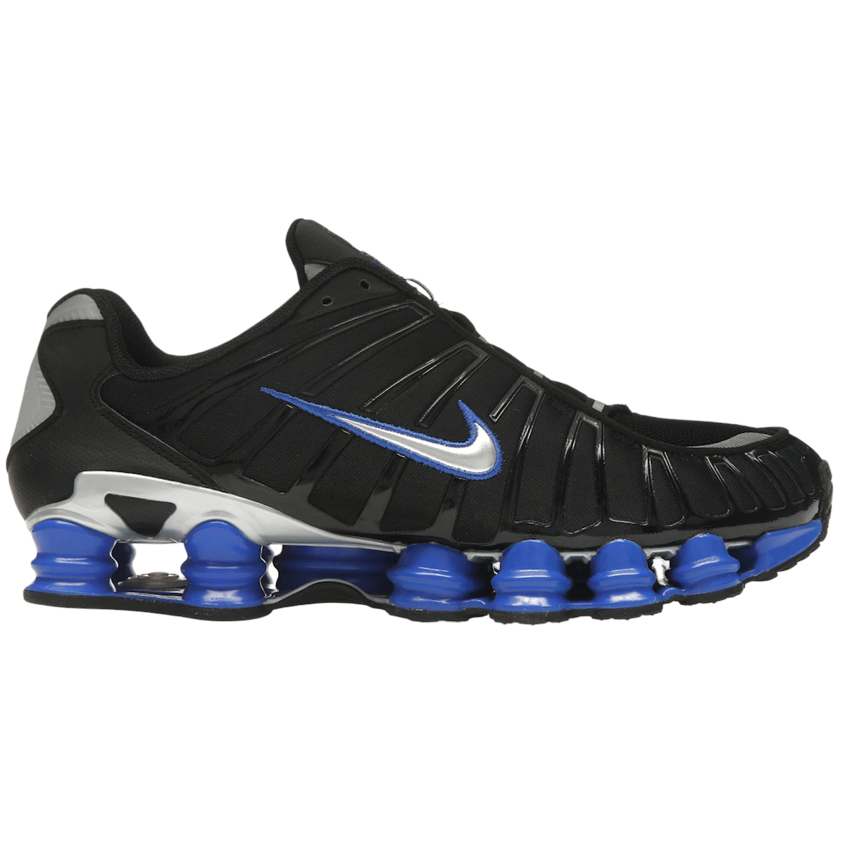 Nike Shox TL Black Racer Blue Metallic Silver