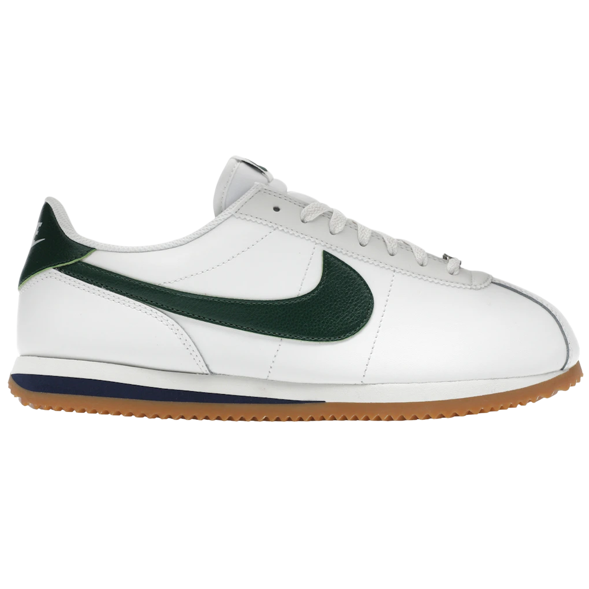Nike Cortez Leather Summit White Fir Midnight Navy
