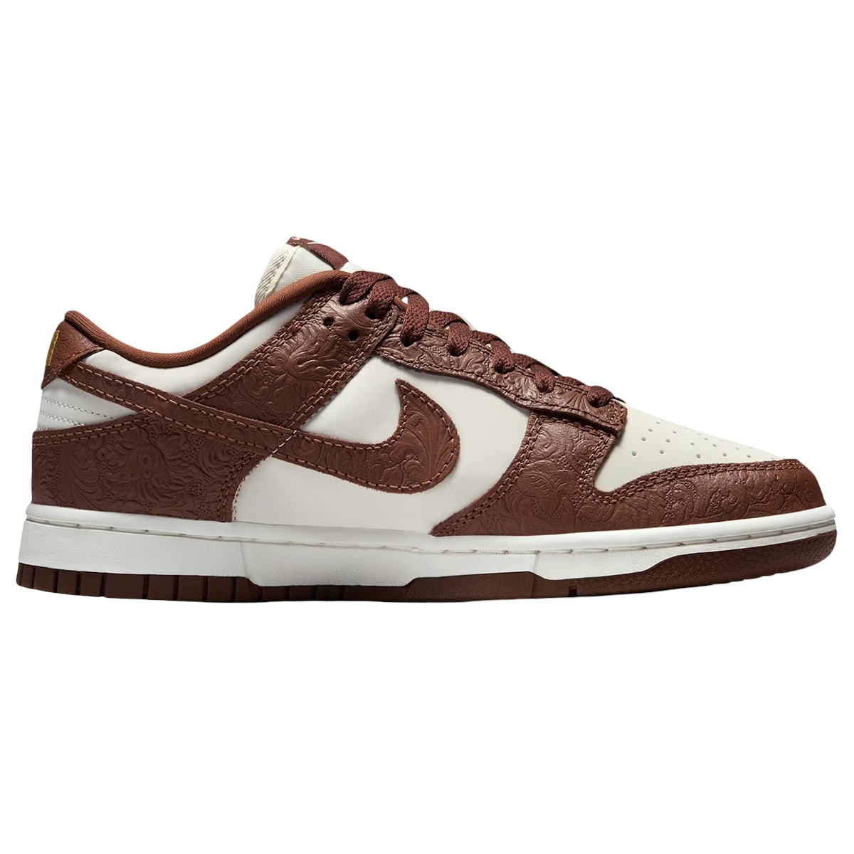Nike Dunk Low Embossed Baroque Sail Fauna Brown
