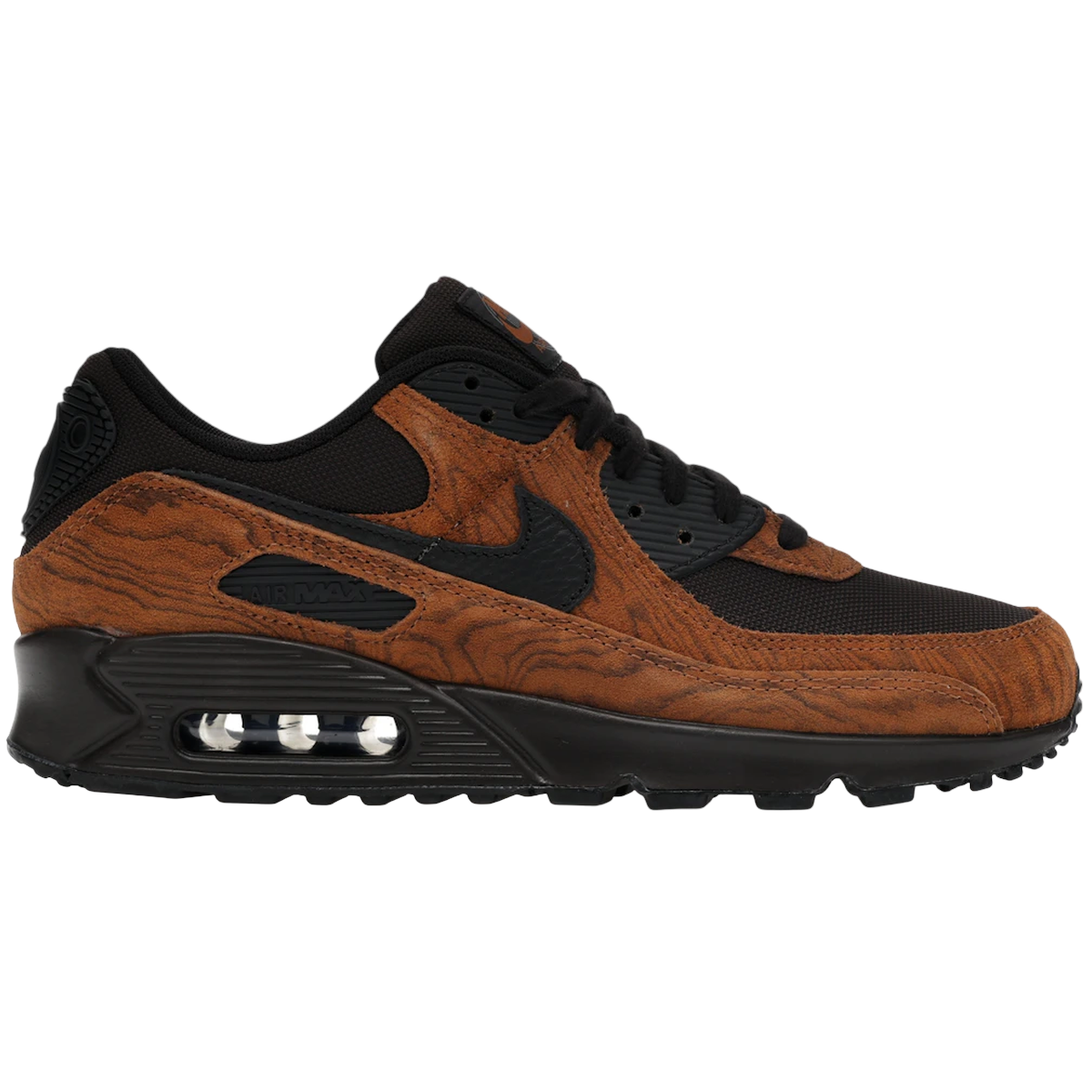Nike Air Max 90 Premium Light British Tan Velvet Brown