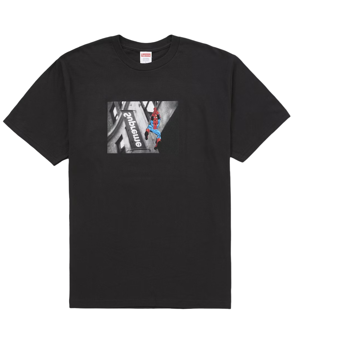 Supreme Spider-Man Tee Black
