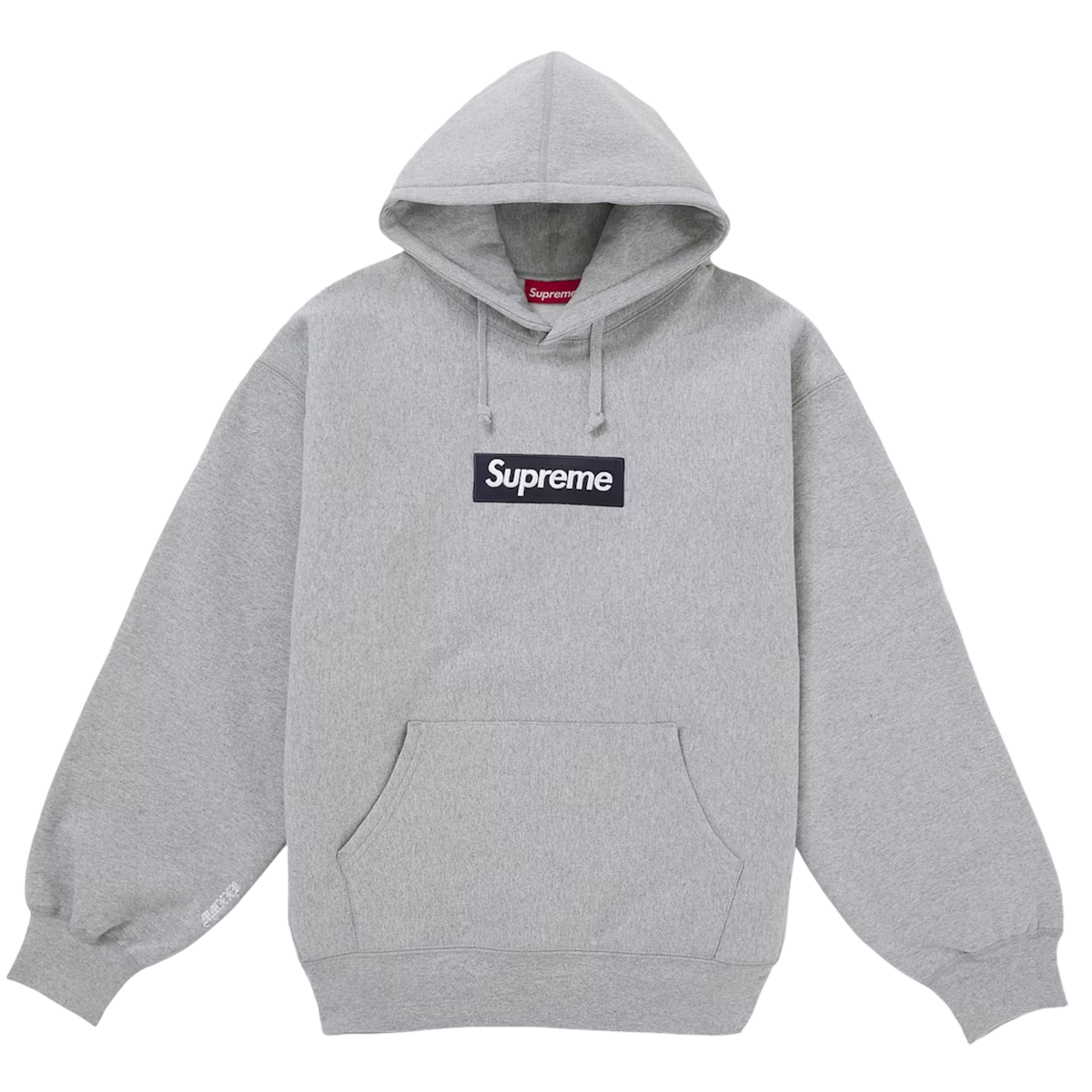 Supreme Box Logo Hooded Sweatshirt (FW25) Heather Grey