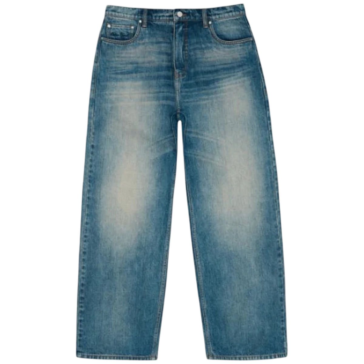 Broken Planet Denim Jeans Blue