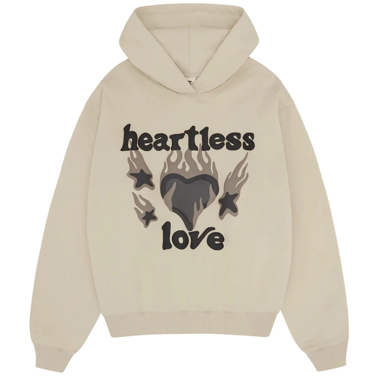 Broken Planet Heartless Love Hoodie Bone White