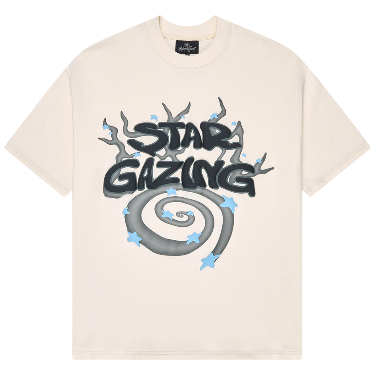 Broken Planet Stargazing T-Shirt Vanilla White