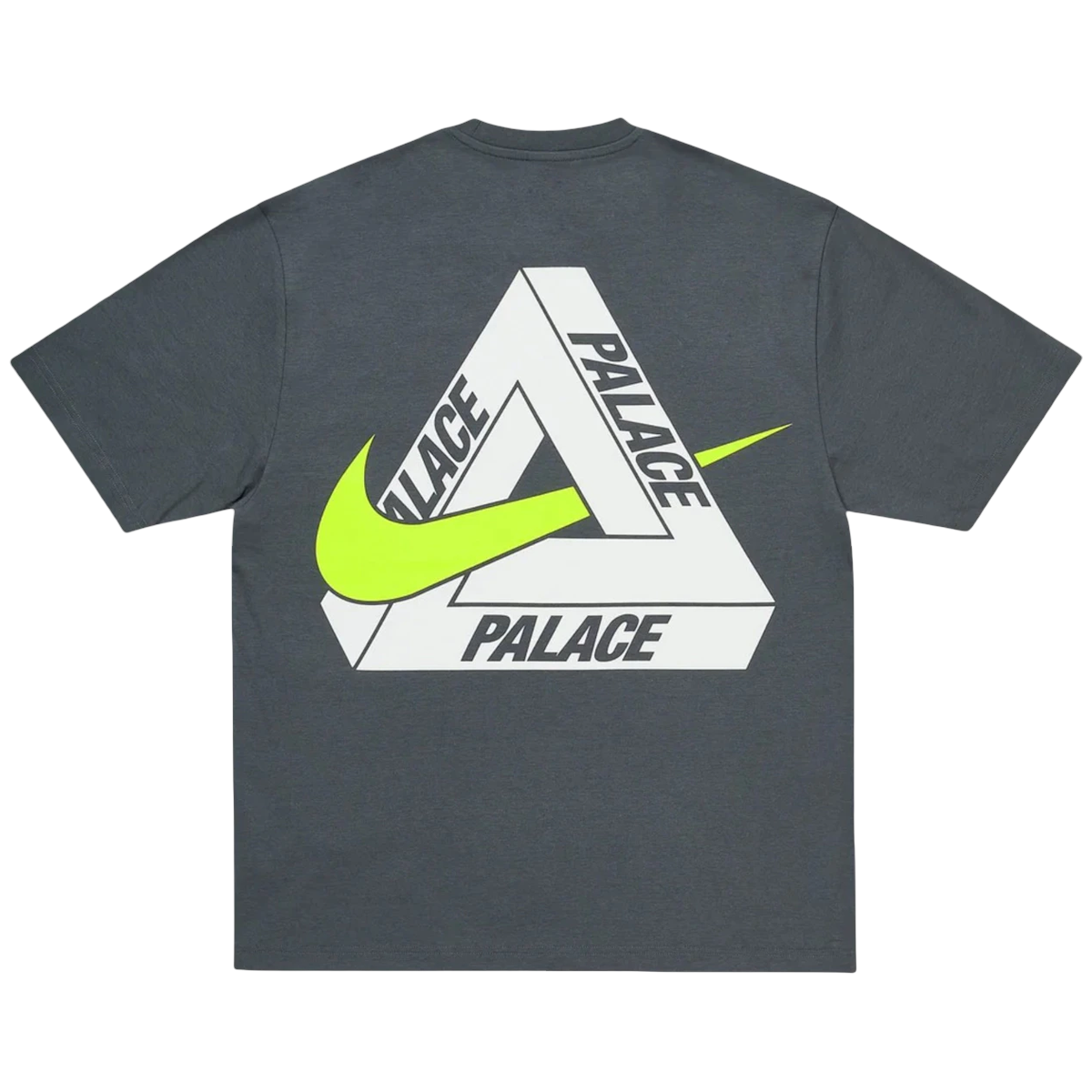 Palace x Nike Tri Swoosh T-Shirt Charcoal