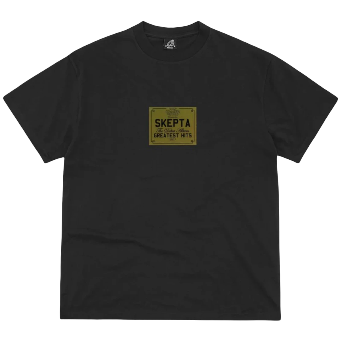 Corteiz Greatest Hits Tee Black