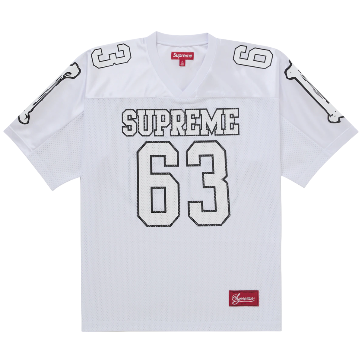 Supreme Bones Football Jersey White