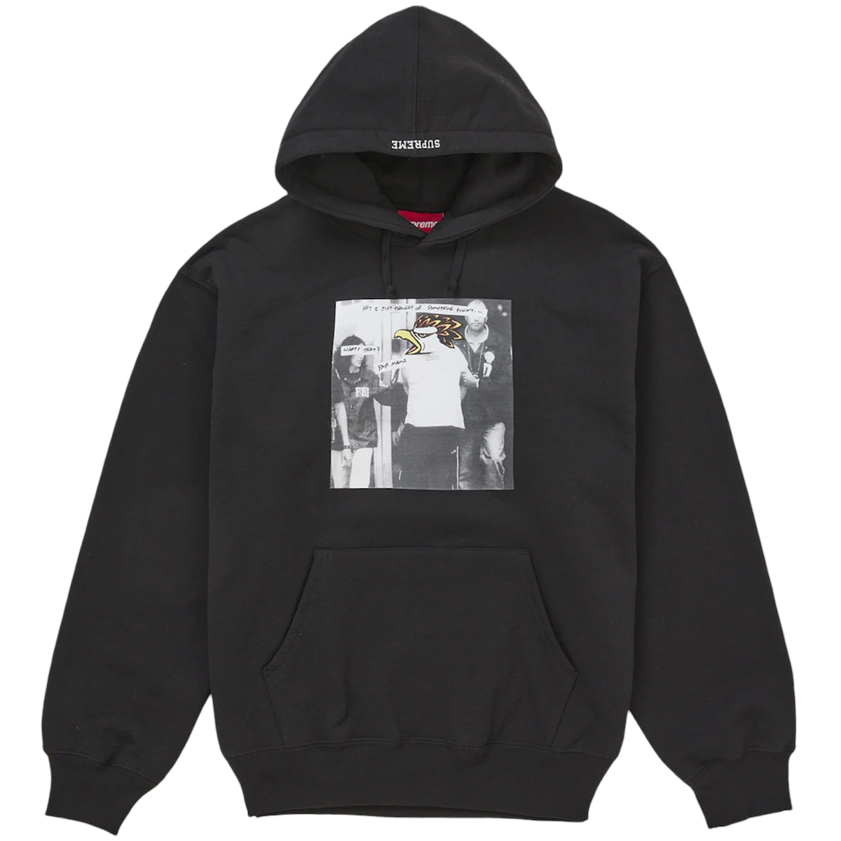 Supreme ANTIHERO Hooded Sweatshirt FW25 Black