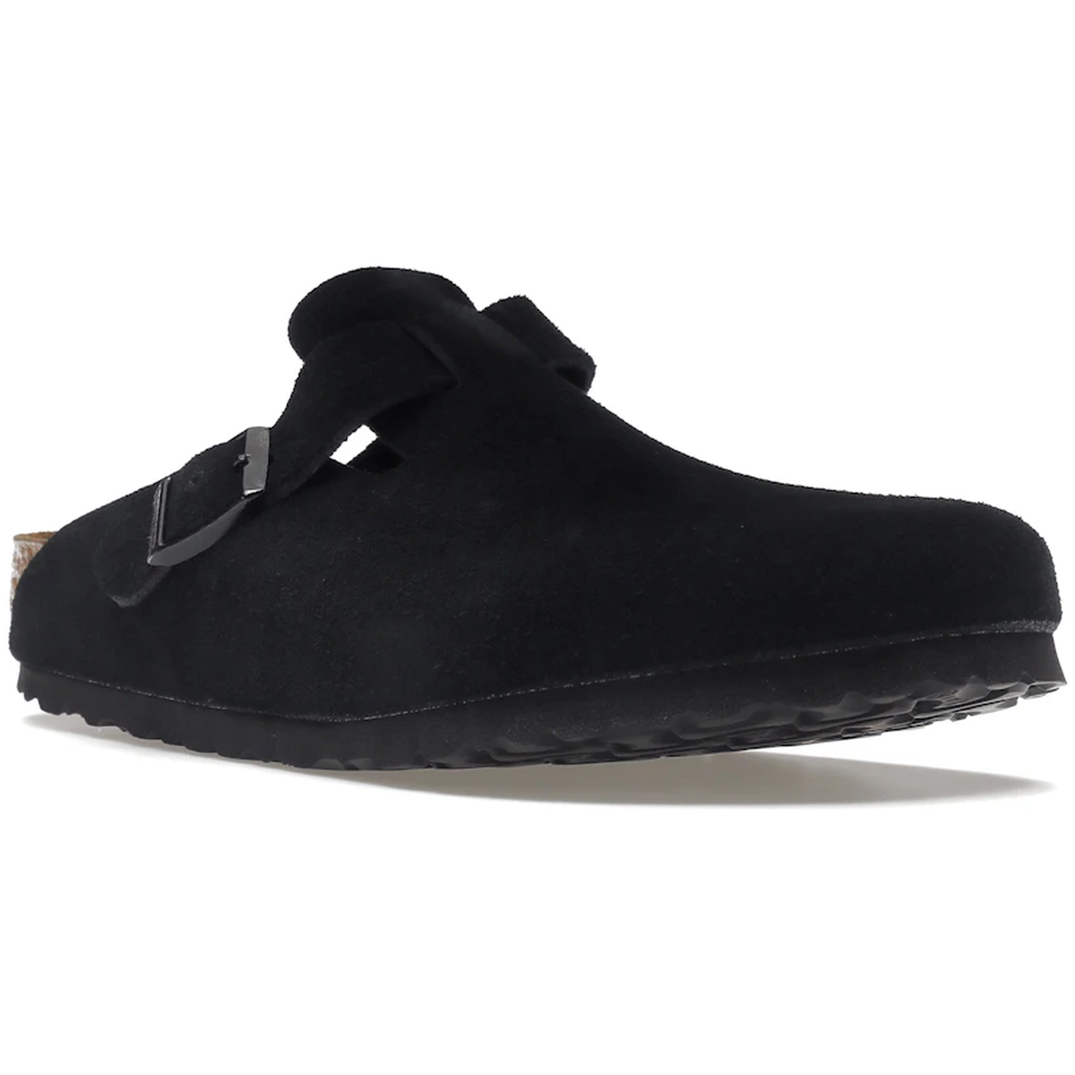 Thumbnail af Birkenstock Boston Black Suede Narrow Fit 2
