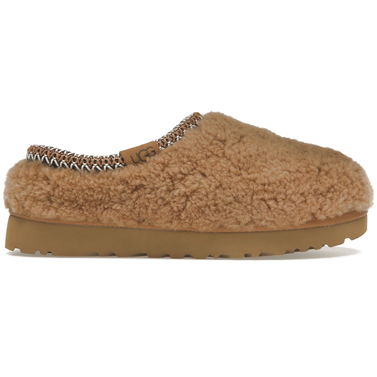 UGG Tasman Maxi Curly Slipper Chestnut