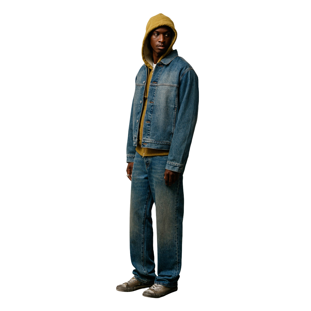 Thumbnail af Stussy Trucker Jacket Denim 2
