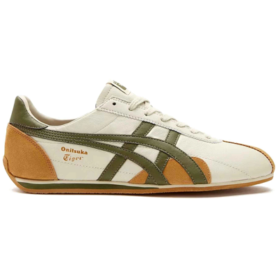 Onitsuka Tiger Runspark Beige Olive Green Mustard Yellow