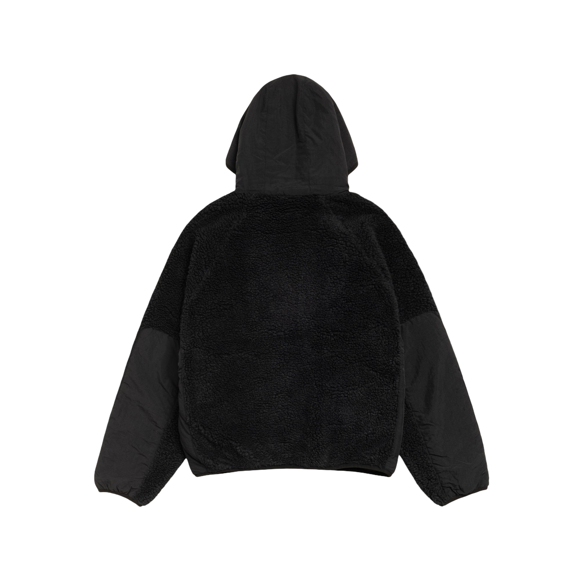 Thumbnail af Stussy Sherpa Paneled Hooded Jacket Black 2