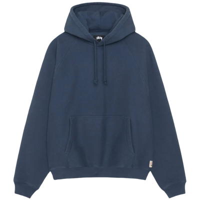 Stussy Fleece Raglan Hoodie Navy