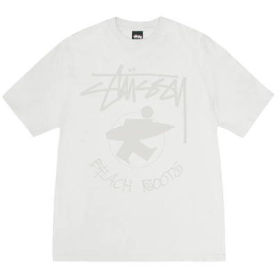 Stussy Beach Roots Pigment Dyed Tee Natural