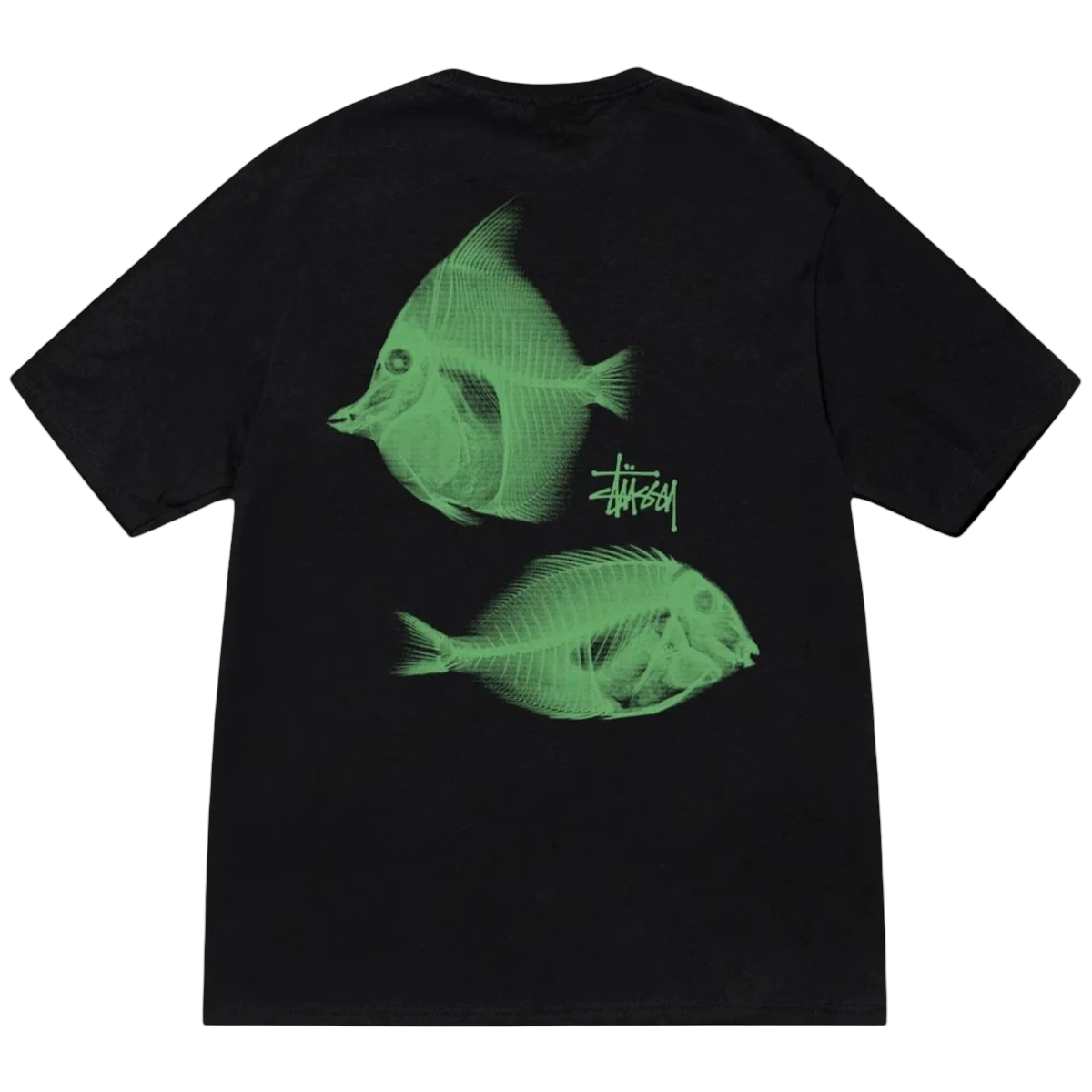 Stussy X-Ray Fishin Tee Black