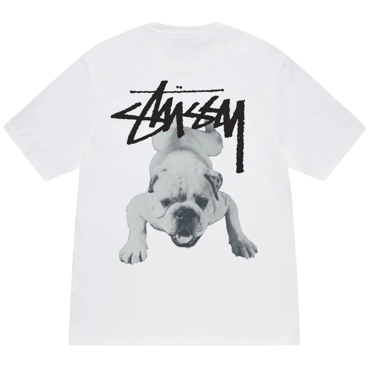 Stussy Stock Dog Tee White