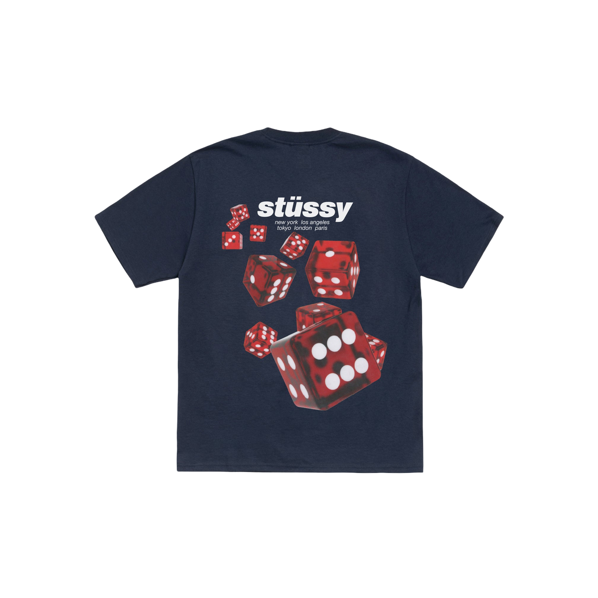 Thumbnail af Stussy Rollers Tee Navy 2