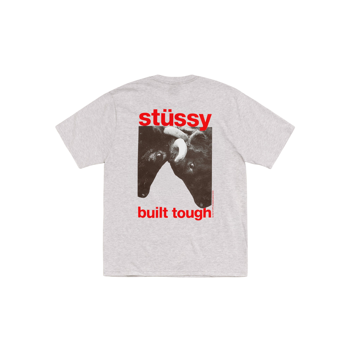 Thumbnail af Stussy Built Tough Tee Ash Heather 2