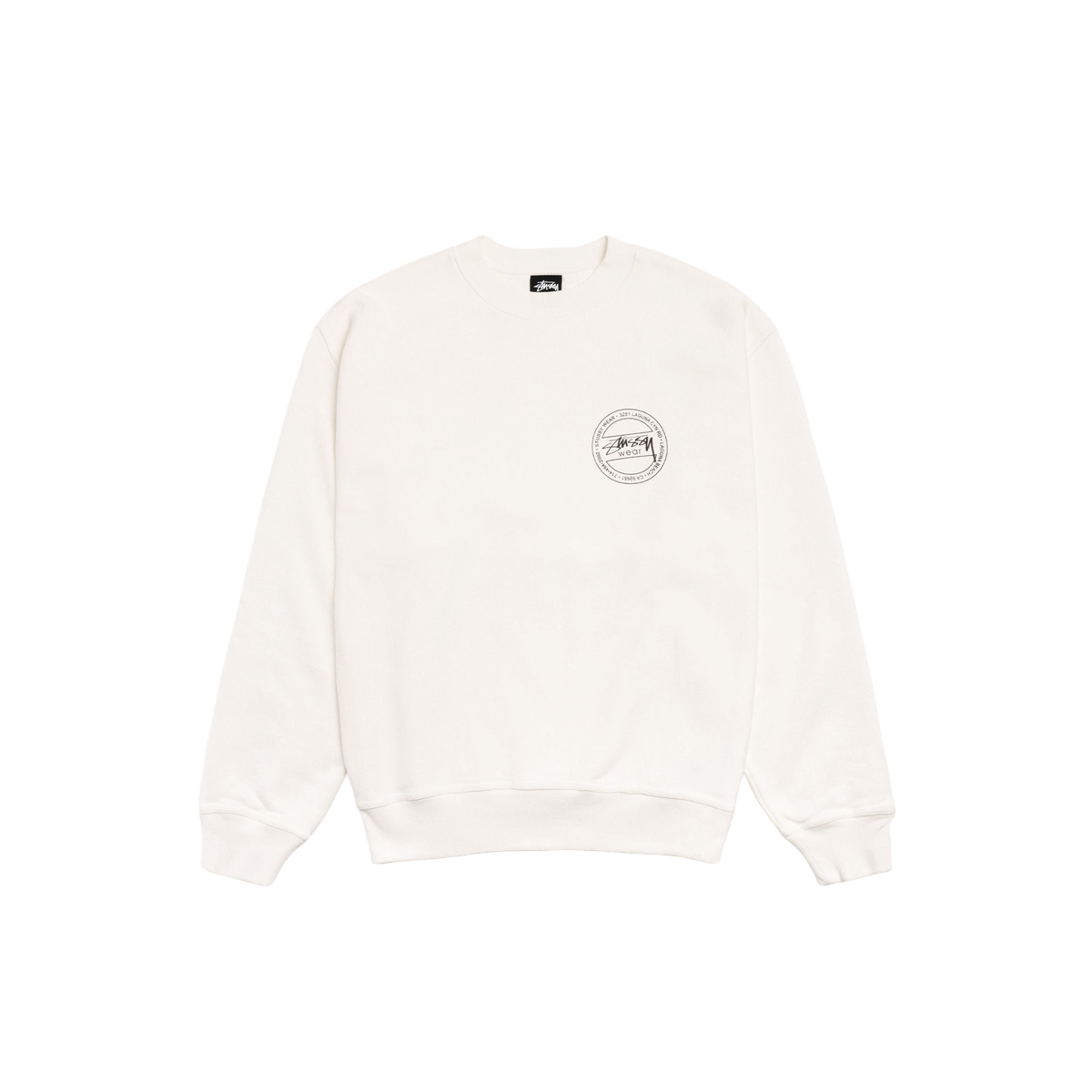 Stussy Wear Crew  Natrual Pigment Dyed