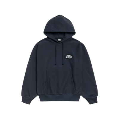 Stussy Tile Oval Hoodie Navy