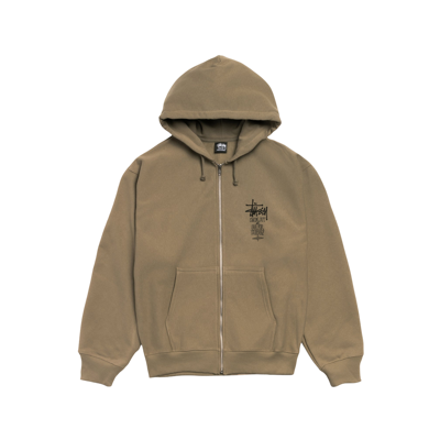 Stussy Swim Out Zip Hoodie Army