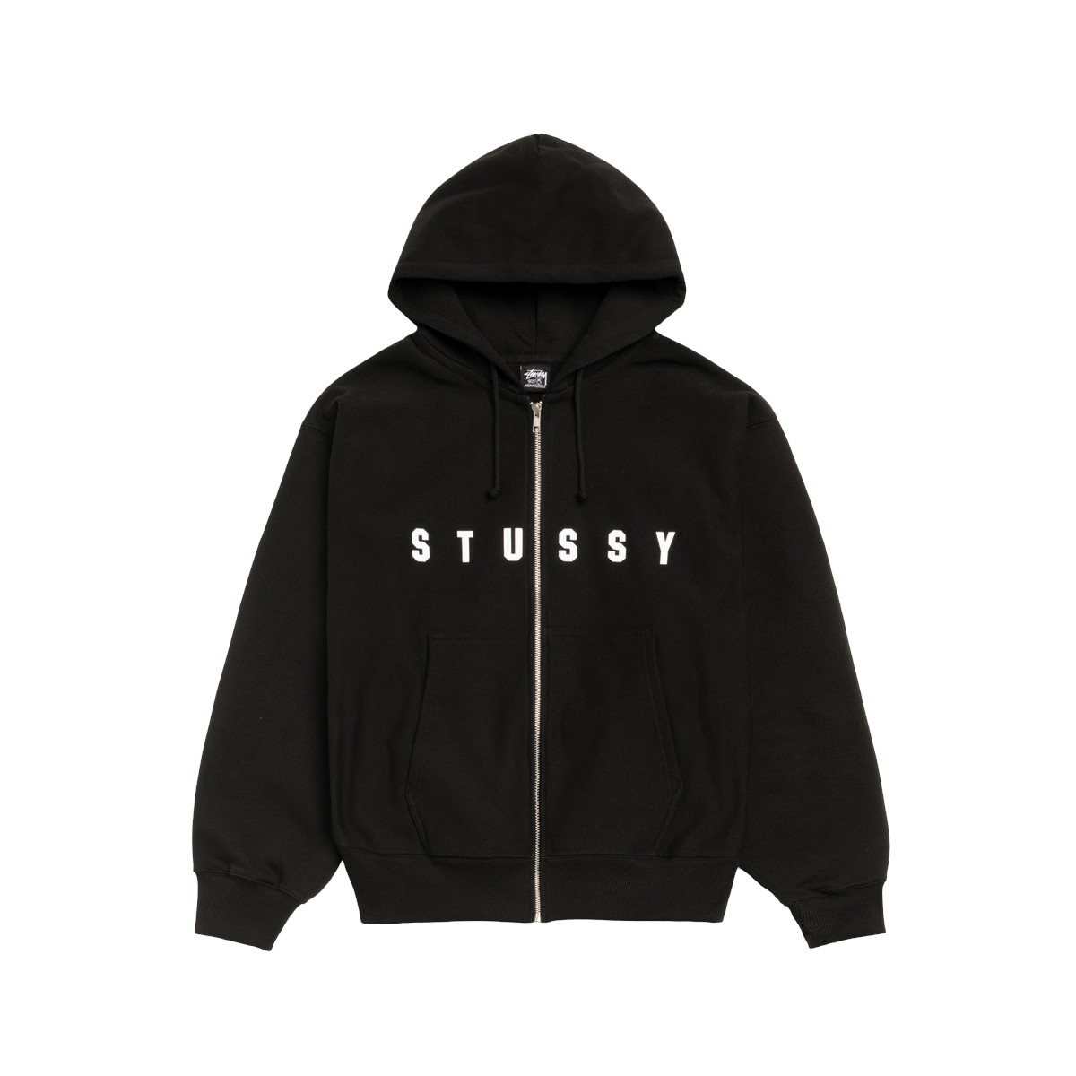 Stussy Lens Zip Hoodie Black
