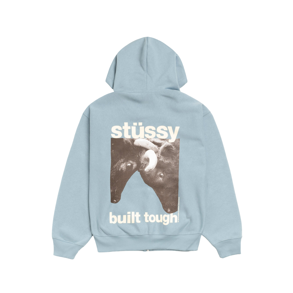 Thumbnail af Stussy Built Tough Zip Hoodie Slate 2