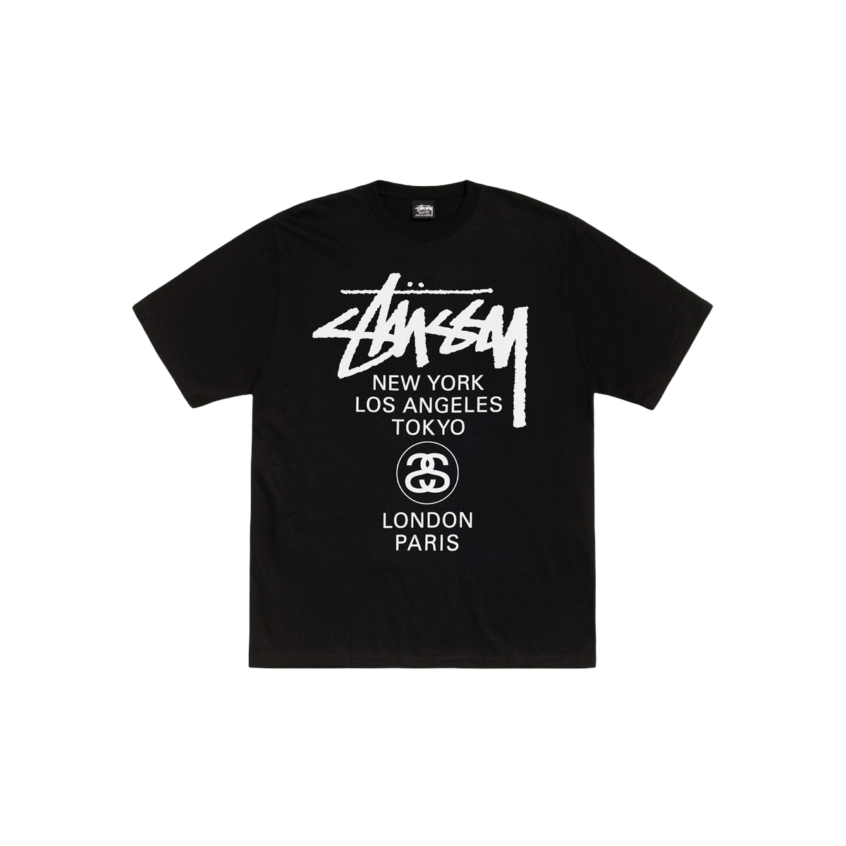 Stussy Tee World Tour Black