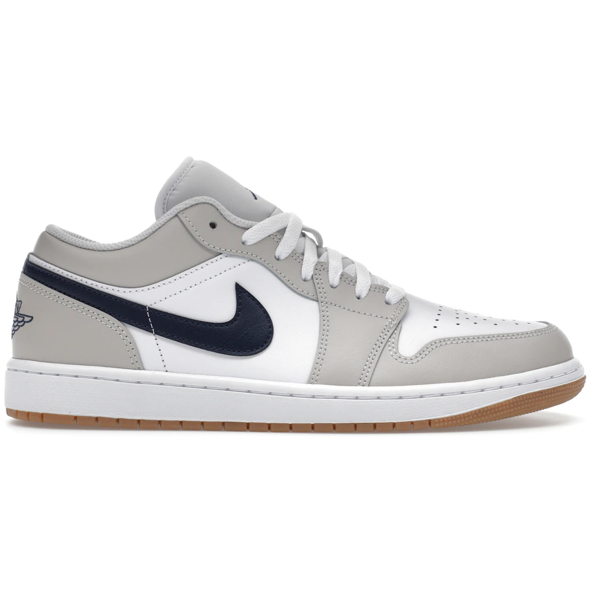 Jordan 1 Low Midnight Navy Neutral Grey
