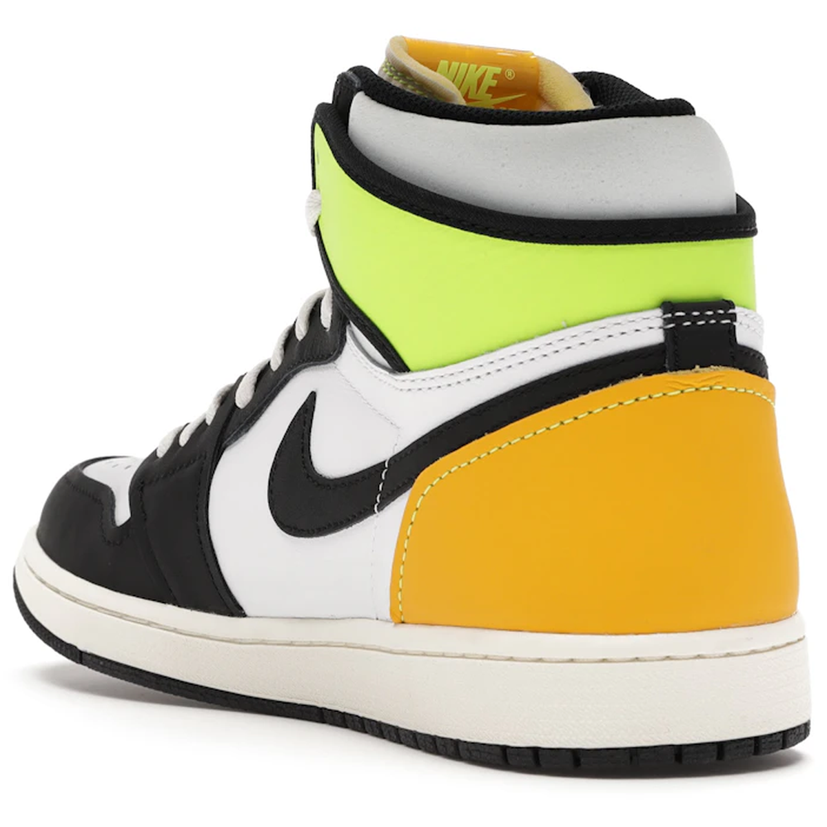 Thumbnail af Air Jordan 1 Retro High White Black Volt University Gold 4
