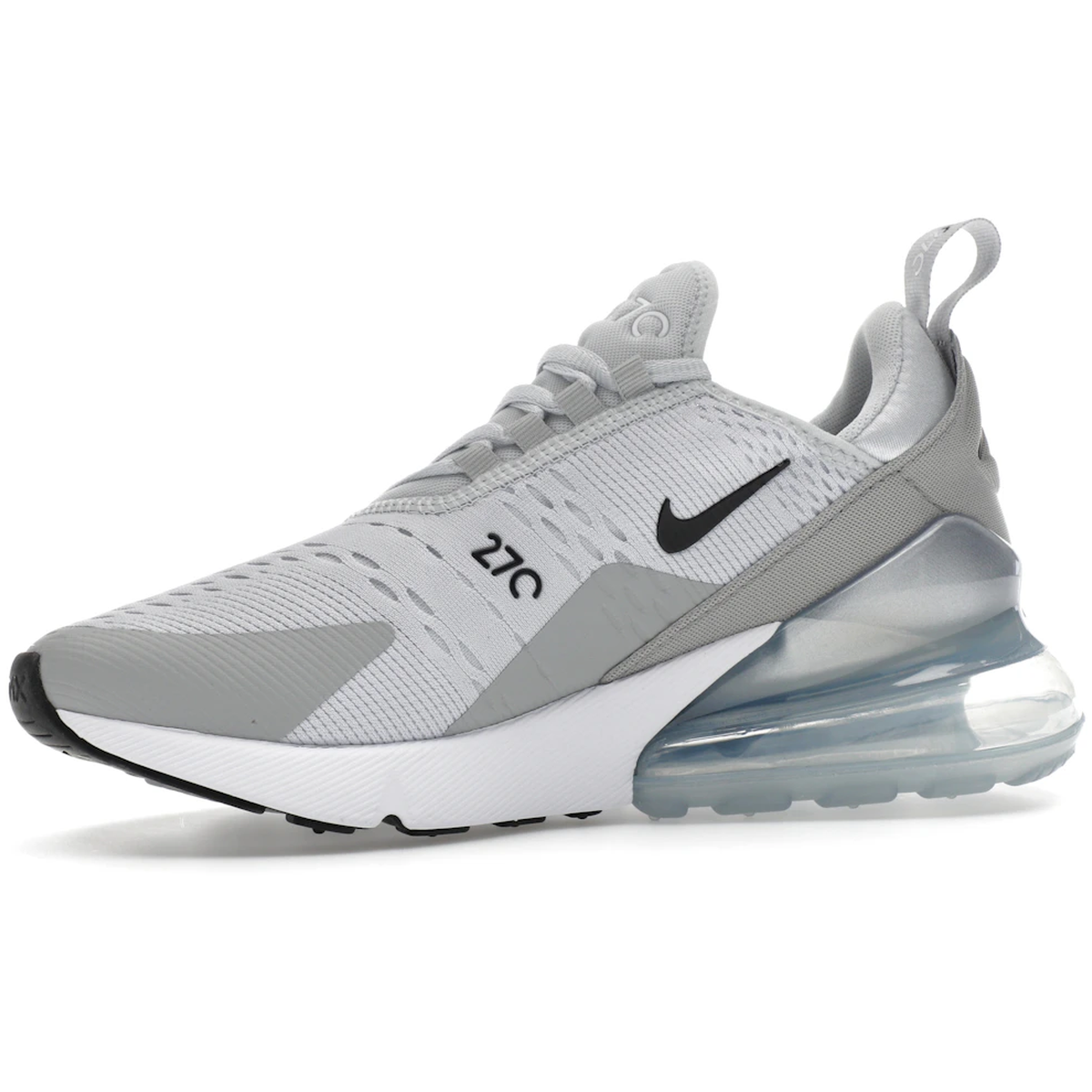 Thumbnail af Nike Air Max 270 Pure Platinum Light Smoke Grey Metallic Silver Black  3