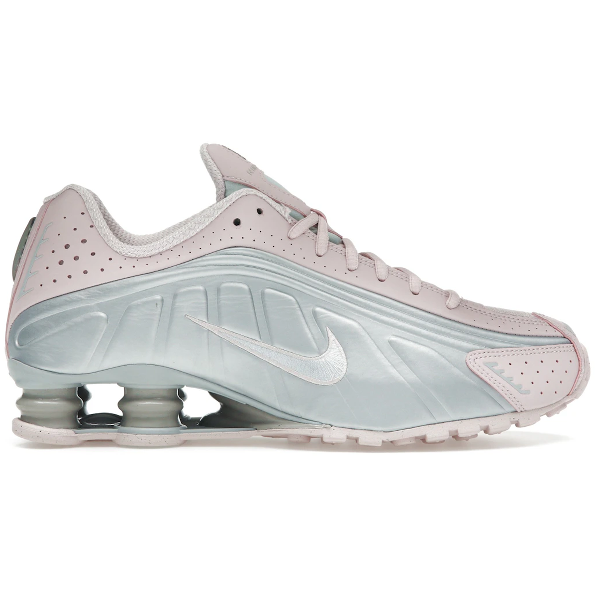 Nike Shox R4 Barely Rose Metallic Platinum