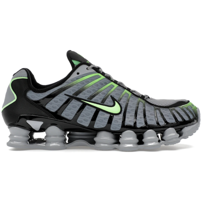 Nike Shox TL Wolf Grey Lime Blast