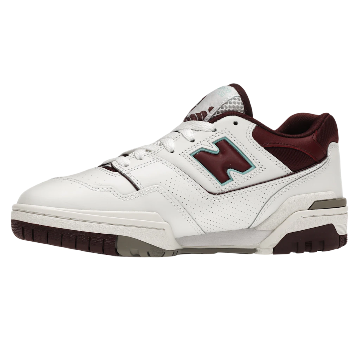 Thumbnail af New Balance 550 Burgundy Cyan 3