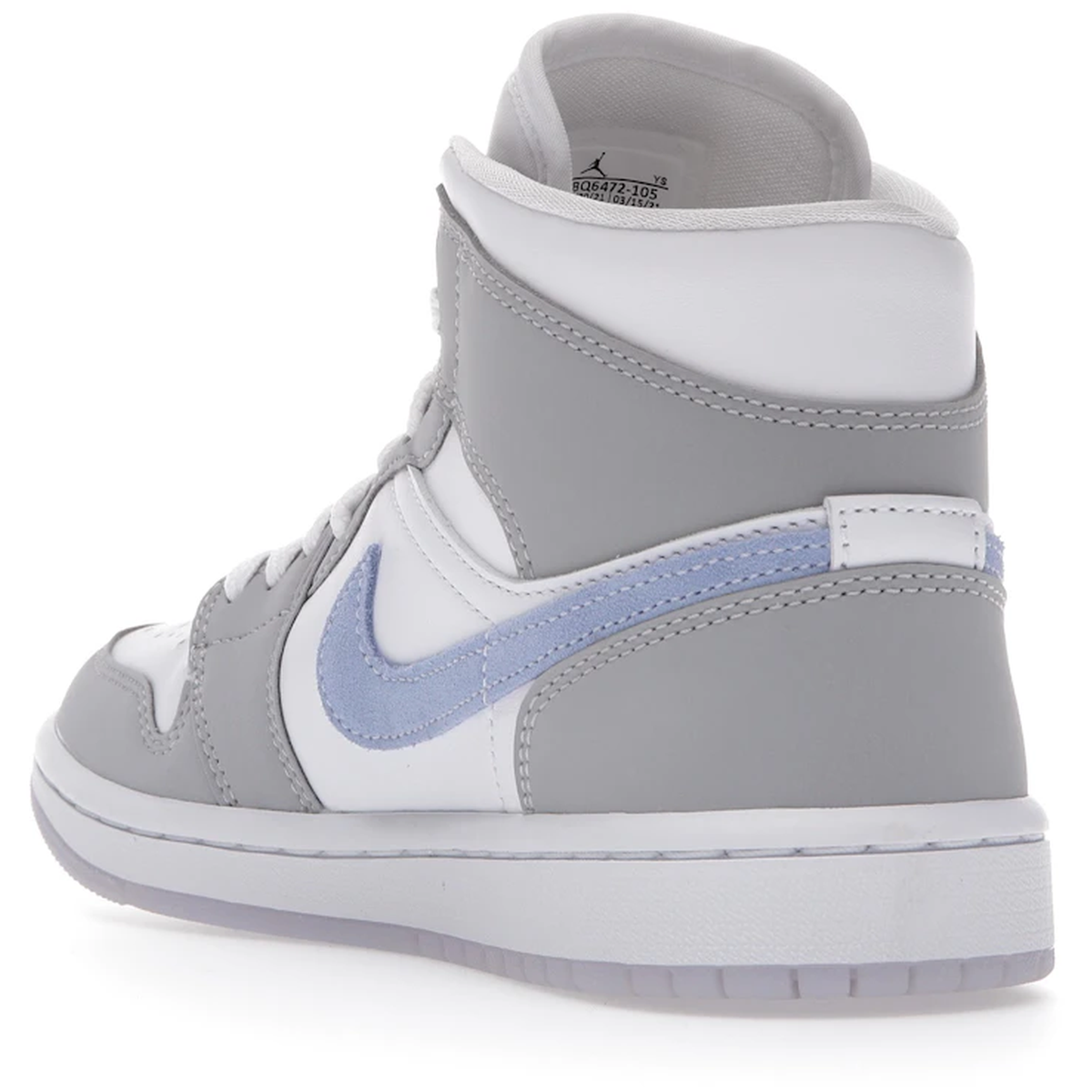 Thumbnail af Air Jordan 1 Mid Wolf Grey Aluminum 4