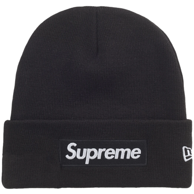 Supreme New Era Box Logo Beanie FW25 Black