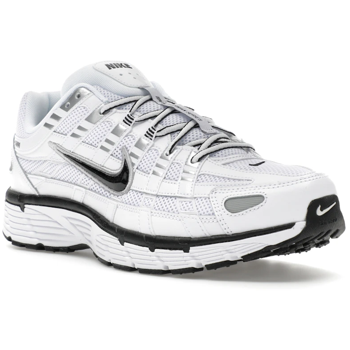 Thumbnail af Nike P-6000 White Metallic Silver Black 2